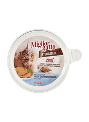 Miglior Sterilized Mousse with Fish Cat Wet Food, 85g
