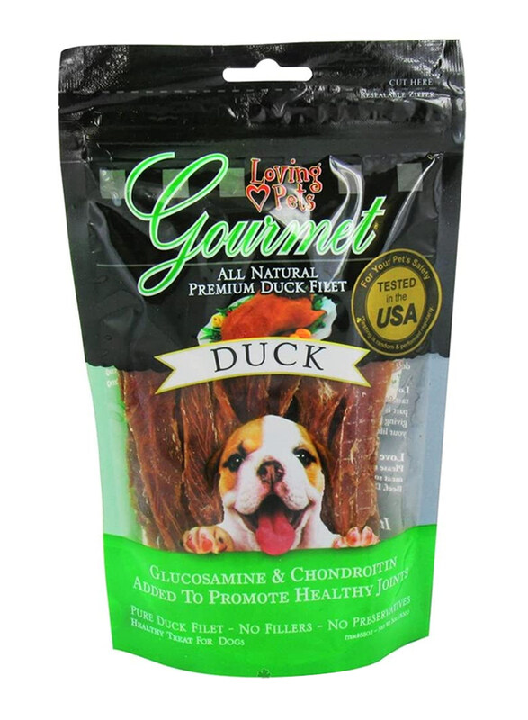 

Loving Pets Duck Jerky Dog Dry Food, 3oz