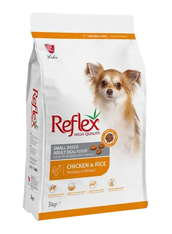 Reflex Chicken & Rice Small Breed Dog Food, 3Kg