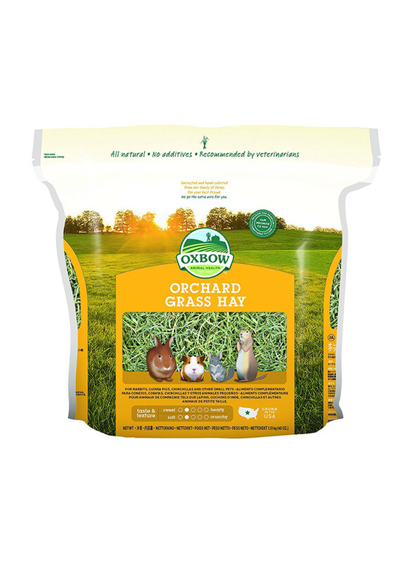 

Oxbow Orchard Grass Hay Bird Dry Food, 40oz
