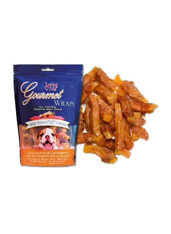 

Loving Pets Sweet Potato & Chicken Wraps Treats Dry Dog Food, 8oz