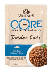 Wellness Core Tender Cuts Tuna In Savoury Gravy Adult Dry Cat Food, 85g