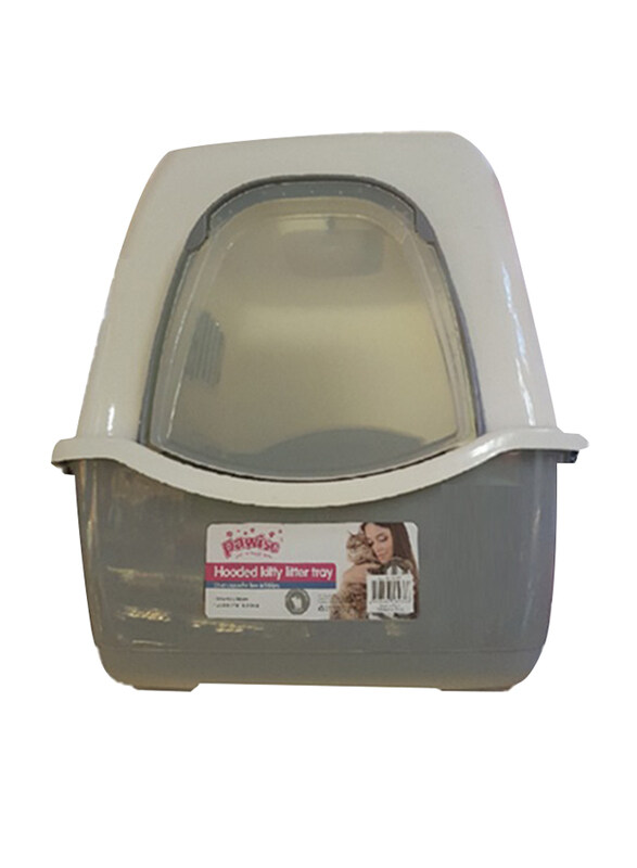 

Pawise Hooded Kitty Litter Tray, Assorted Colours