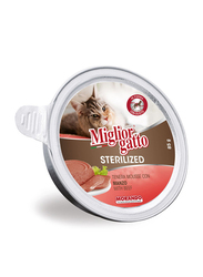 Miglior Sterilized Mousse with Beef Cat Wet Food, 85g