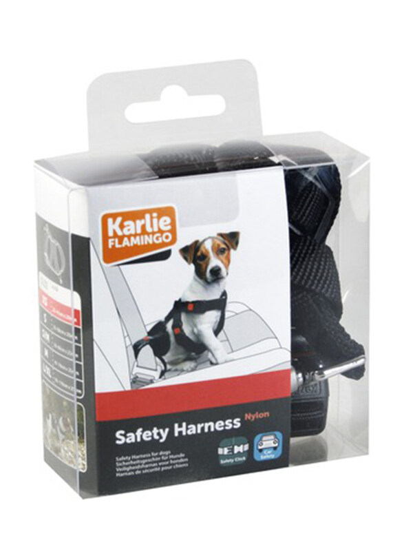 

Karlie Flamingo Safety Harness, X-Small, Black