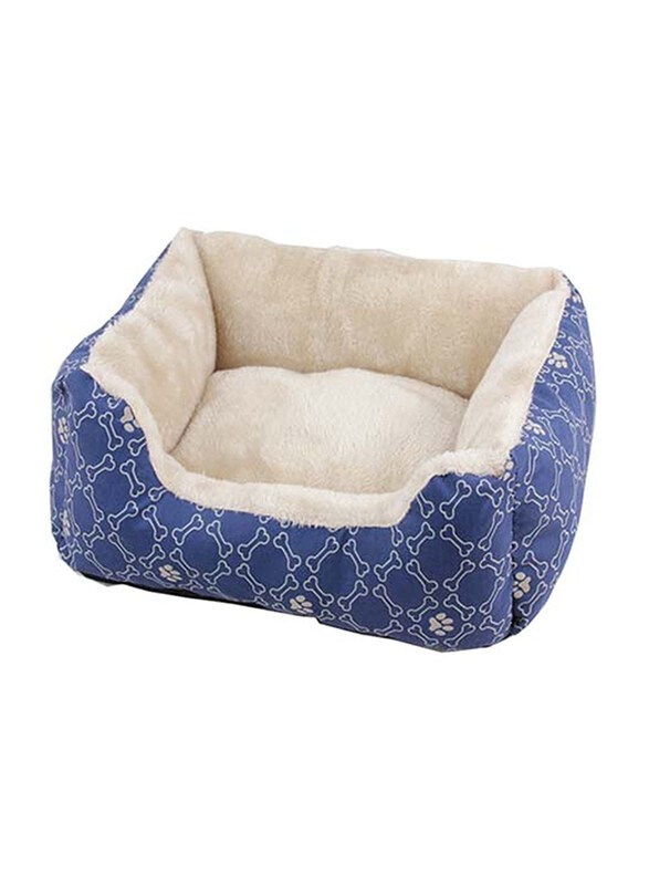 

Pawise Square Dog Bed, 19 Inch, Blue