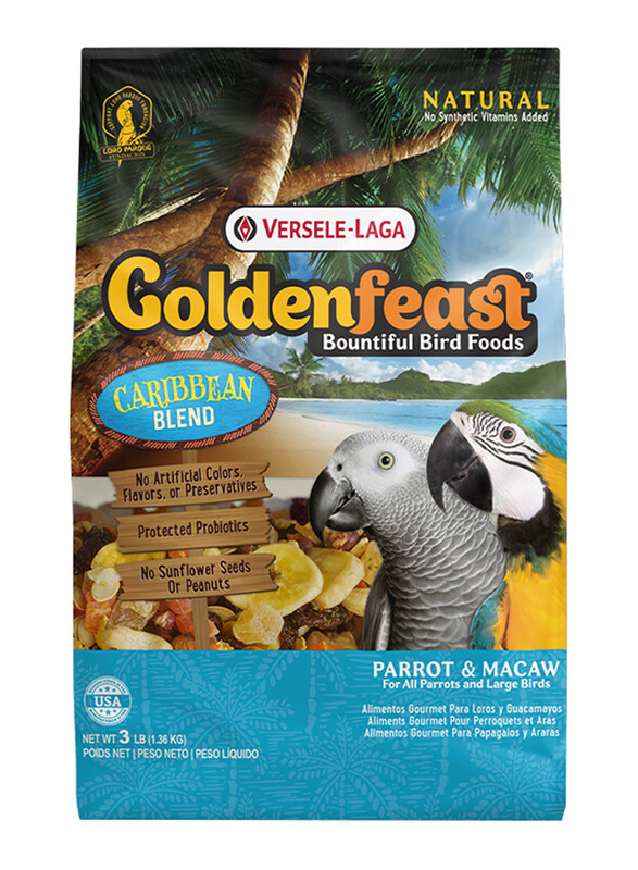 

Higgins VL Goldenfeast Caribbean Bird Dry Food, 3 Lb.