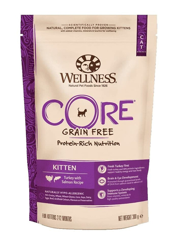 

Wellness Core Kitten Turkey & Salmon Dry Cat Food, 300g