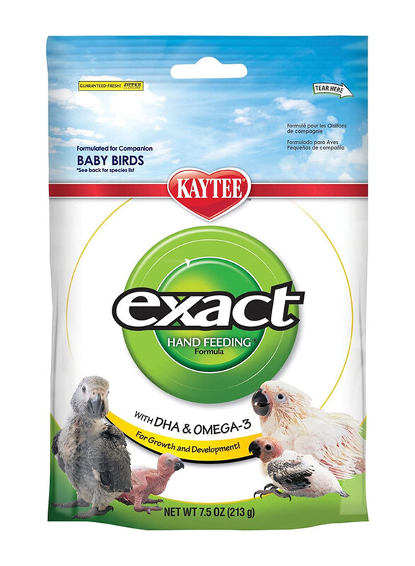 

Kaytee Exact Hand Feeding Formula Dry Food for Baby Bird, 7.5oz