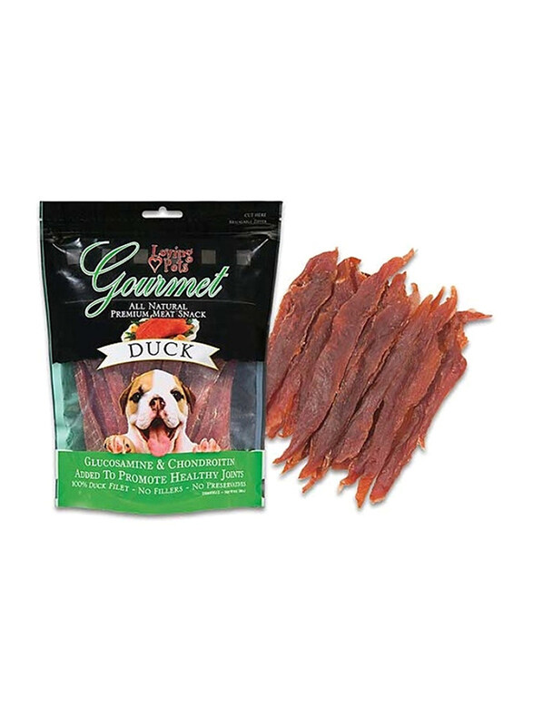 

Loving Pets Duck Gourmet Meat Treats Dog Dry Food, 12oz