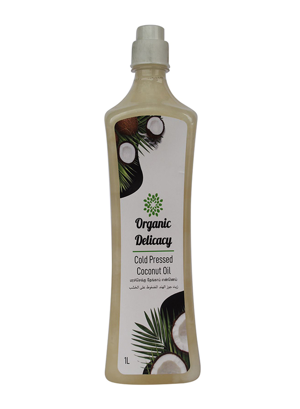 

Organic Delicacy Cold Pressed Coconut Oil, 1L