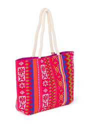 Couturelabs Halona Wool Blend Shoulder Bag for Women, Multicolour