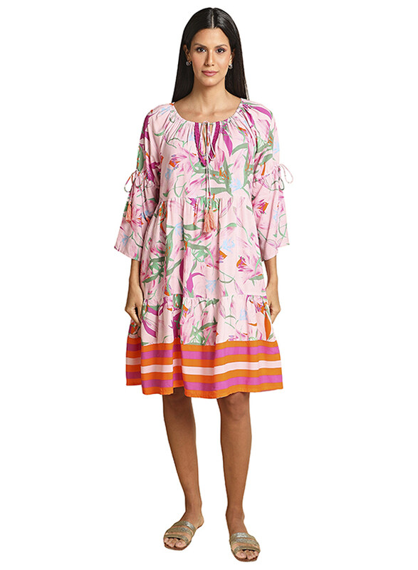 

Couture Labs Ren Boho Dress for Women, 40 EU, Peach
