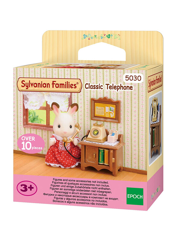 

Sylvanian Family Classic Telephone Set, Ages 3+, Multicolour