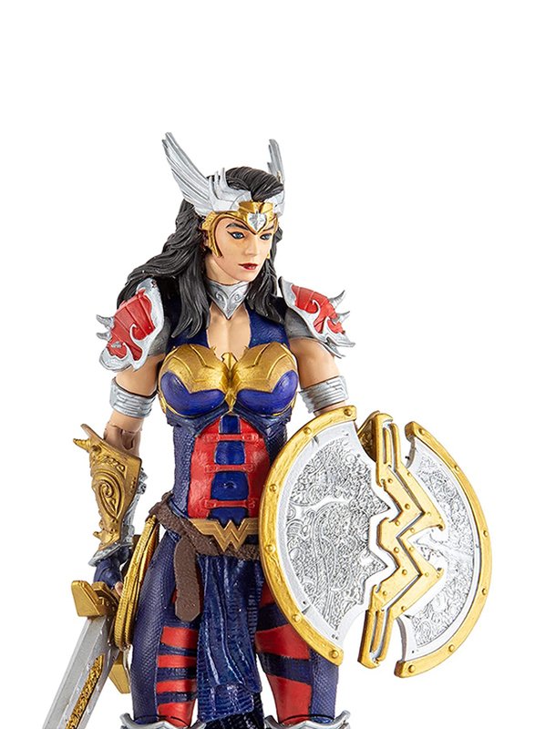 McFarlane Toys DC Multiverse 7-inches Wonder Woman Designed By Todd Mcfarlane, Multicolour, Ages 3+