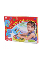 Playgo Portable Magnet & Drawing Board, 58 Pieces, Ages 3+