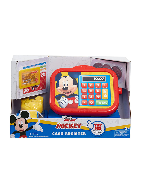 Disney Junior Mickey Mouse Funhouse Cash Register Set, Ages 3+, Multicolour