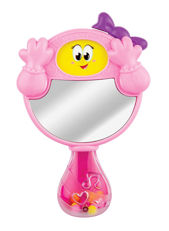 Winfun Fashion Tot Peekaboo Mirror Toy, 6+ Months, Pink