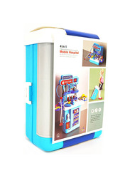 TTC 4-In-1 Mobile Hospital Portable Playset Suitcase, Ages 3+