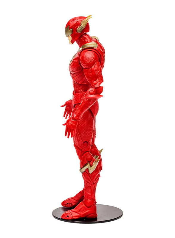 DC Direct 7in Figure with Comic The Flash Wv2 The Flash (Barry Allen), Multicolour, Ages 12+ Months