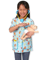 Melissa & Doug Paediatric Nurse Costume Ages 3 to 6 Years