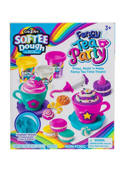 Cra-Z-Art Softee Dough Fancy Tea Party Dough Set, 12 Pieces, Ages 3+