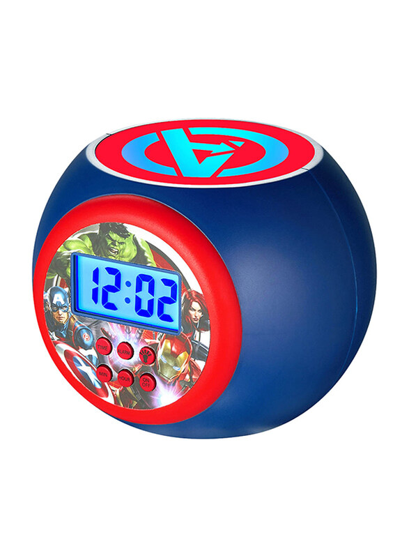 

SMD's Marvel Avengers Round Shape Projection Alarm Clock, Ages 3+