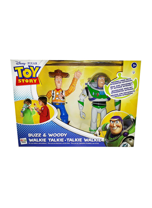 IMC Toys Toy Story Buzz & Woody Walkie-Talkie, 2 Pieces, Ages 3+, Multicolour