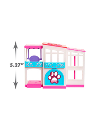 Barbie Pets Dreamhouse 2-Sided Playset, 10 Pieces, Ages 3+