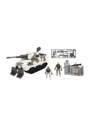 Chapmei Soldier Force Snowfield Assault Tank Playset, Ages 3+, Multicolour