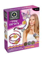 AMAV Uniquely Me Fashion Time Charm Bracelets, 2 Pieces, Ages 8+