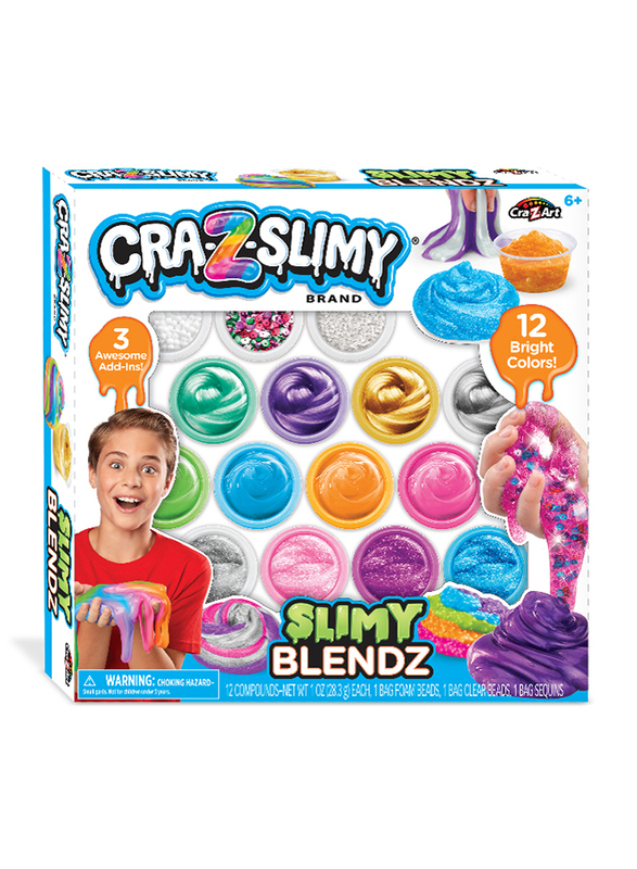 Cra-Z-Slimy Slimy Blendz Slime, Age 6+, Multicolour