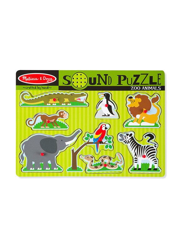 Melissa & Doug Zoo Animals Sound Puzzle