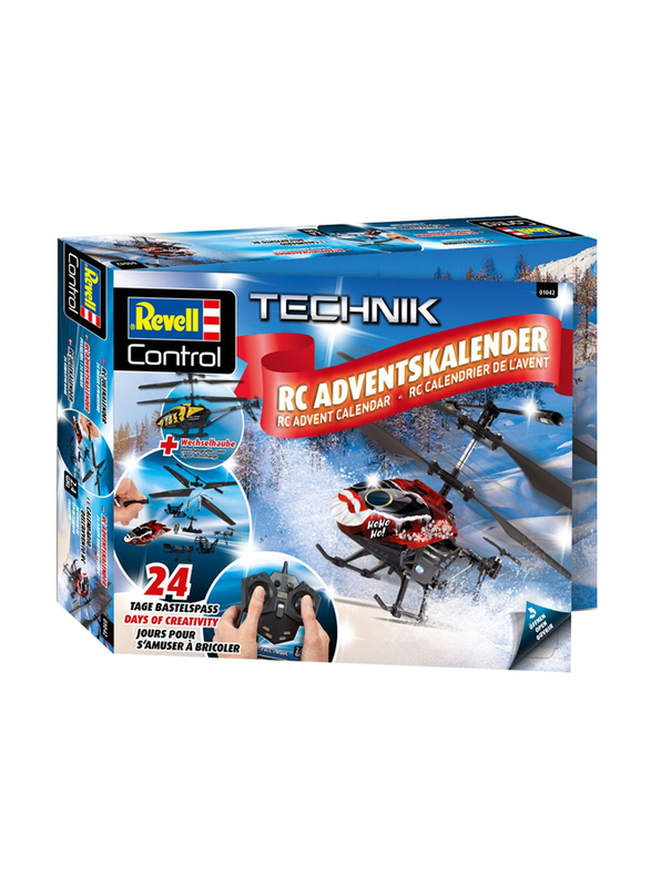 Revell Advent Calendar Remote Control Helicopter, Ages 10+