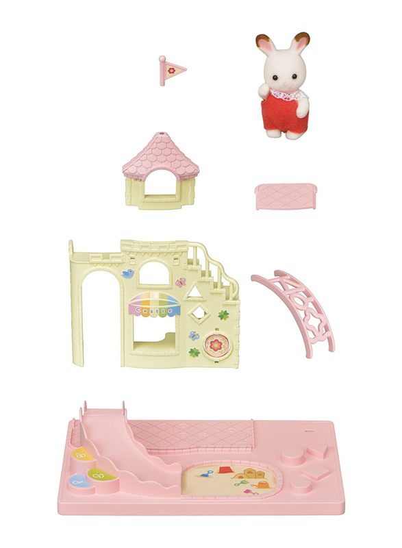 Sylvanian Family Aby Castle Playground Set, Ages 3+, Multicolour