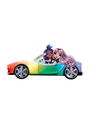 Rainbow High Convertible Vehicle 8-in-1 Colour Change Car, Ages 3+, Multicolour