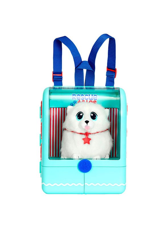 Little Tikes Rescue Tales Groom Pomeranian Plush Toy With Backpack, Ages 3+