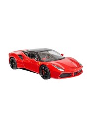 Bburago 1/18 Scale Ferrari Signature Ferrari 488 GTB Die-Cast Model Car, For Ages 3+