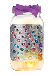 Crazart Shimmer 'N Sparkle Make your Own Stained Glass Collectibles, Ages 8+, Multicolour