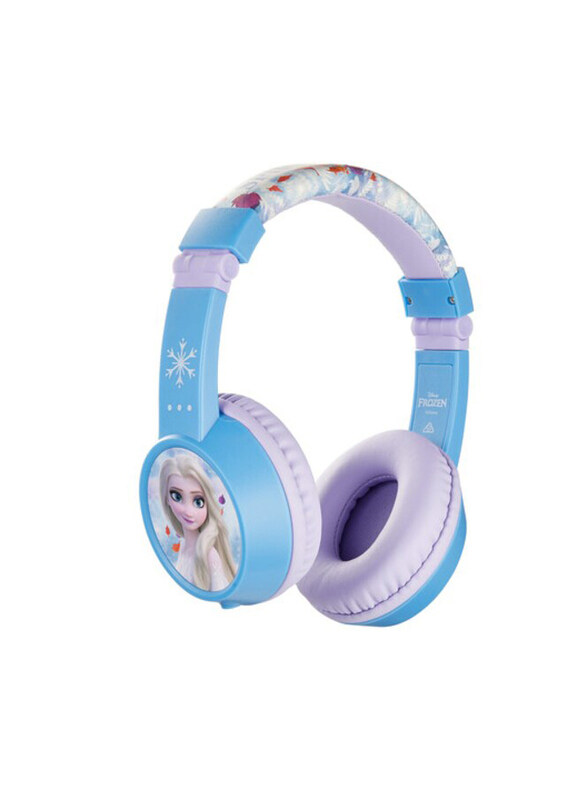 

SMD's Disney Frozen Padded Bluetooth Wireless Stereo Over-Ear Headphones, Multicolour