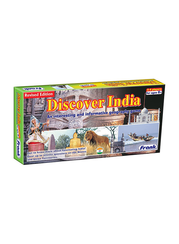 Frank Puzzle Discover India, Ages 8+