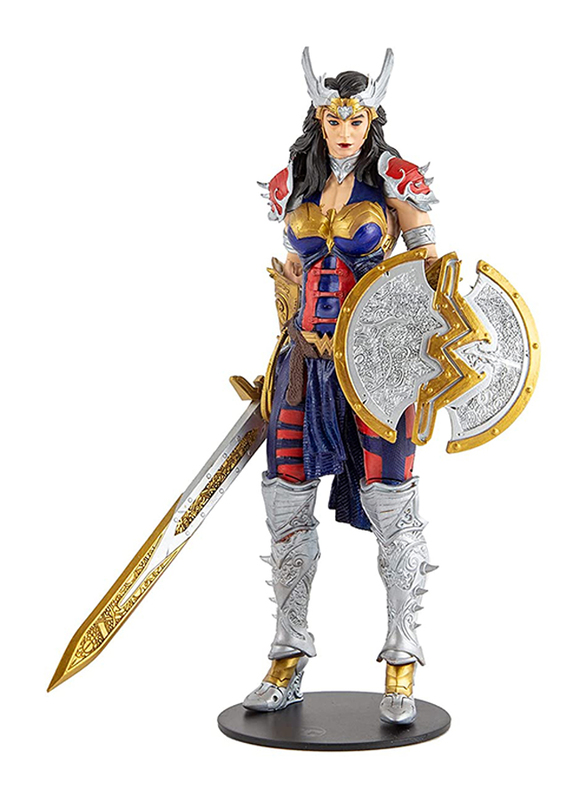 McFarlane Toys DC Multiverse 7-inches Wonder Woman Designed By Todd Mcfarlane, Multicolour, Ages 3+