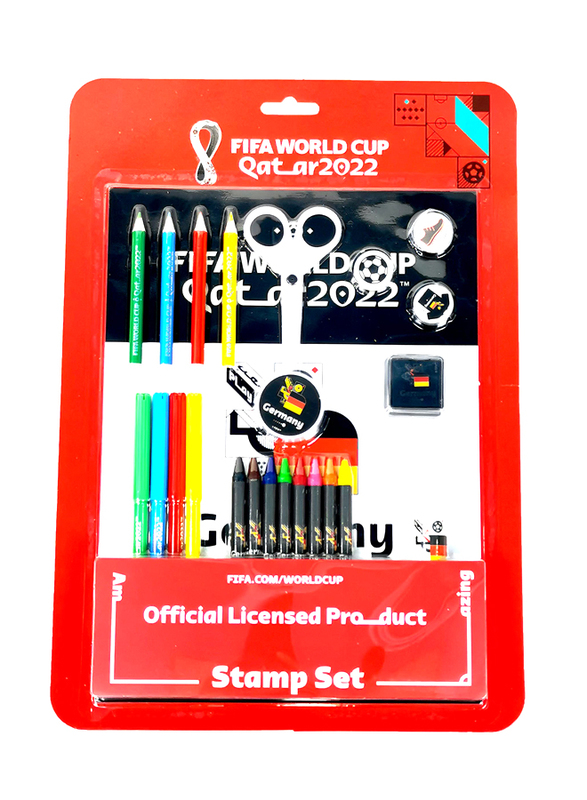 Fifa 2022 Stamp & Colour Set for Germany, For Ages 3+