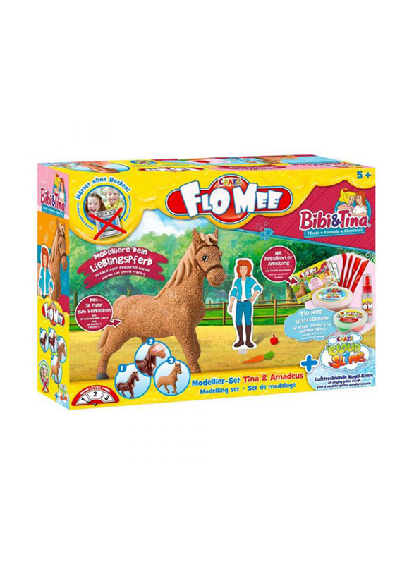 Craze Flo Mee Meets Cloud Slime Horse Set, Ages 5+