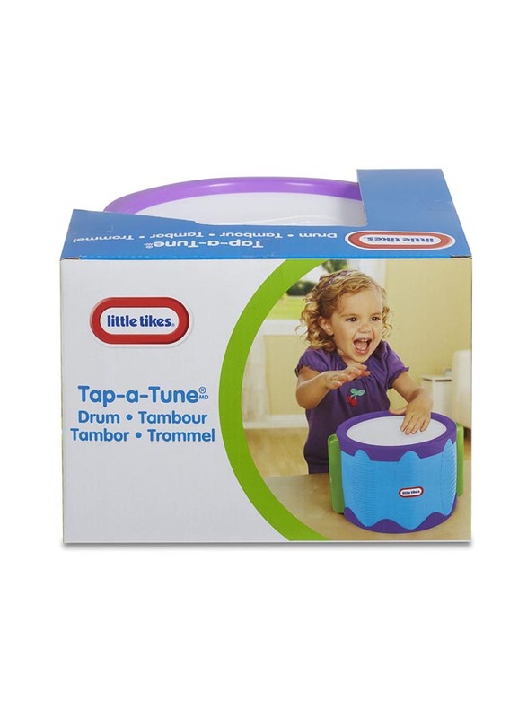 Little Tikes Tap-A-Tune Drum, Multicolour, 12+ Months