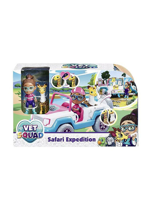 

Vet Squad Yara & 4x4 Safari Expedition, Playsets & Figures, Ages 4+