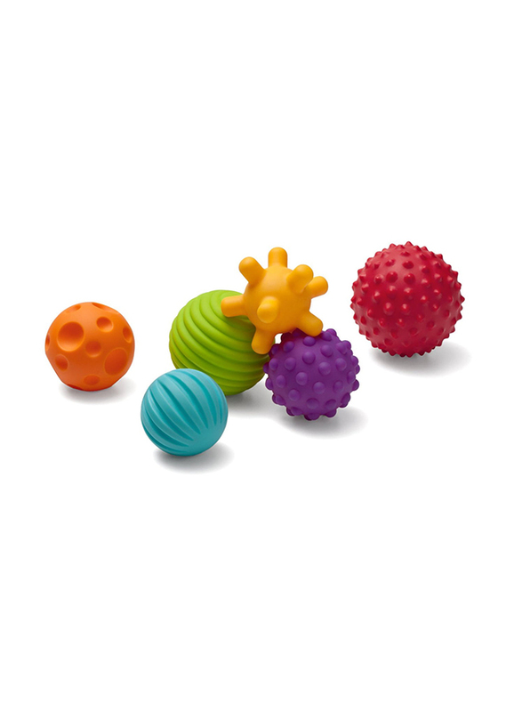 Little Hero 9-Piece Textured Ball Set, Multicolour