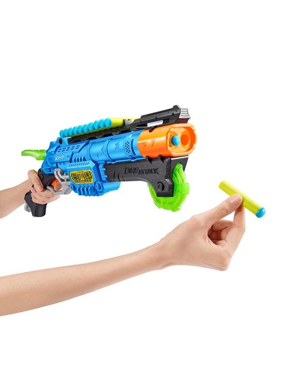 X-Shot Dino Attack Combo Pack Hunter and Eliminator, Ages 4+, Multicolour