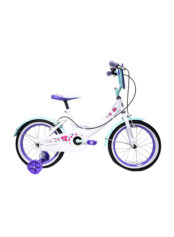 Huffy 16-Inch Creme Soda Bicycle for Girls, Ages 4+, Multicolour