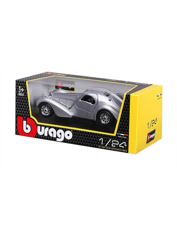 Bburago Bugatti Atlantic Die-Cast Model Car, For Ages 3+